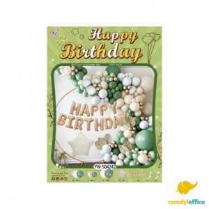 YW-S04242 SET BALOANE PARTY HAPPY BIRTH