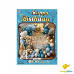 YW-S04244 SET BALOANE PARTY HAPPY BIRTH