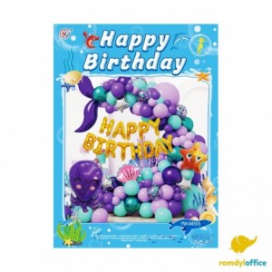 YW-04555 SET BALOANE PARTY HAPPY BIRTH