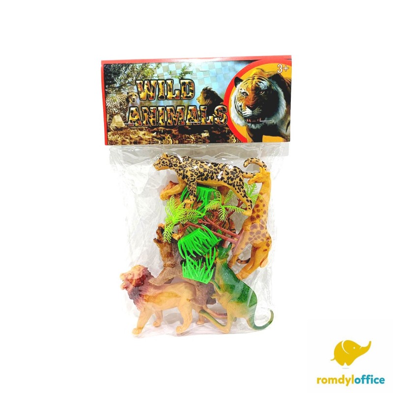 Set Animale Sălbatice – Figurine Educaționale și Jucării Realiste pentru Copii