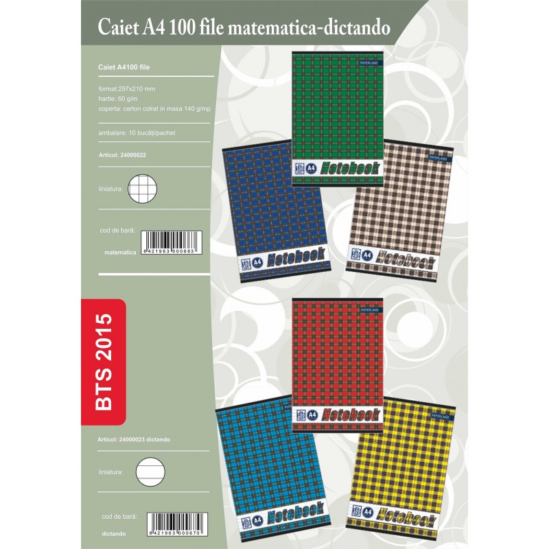 CAIET A5 100F PPP DICTANDO, set 10