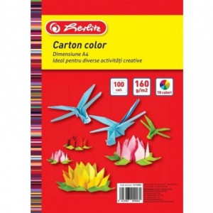 HZ-CARTON COLOR A4 160GR 100COLI/TOP Herlitz