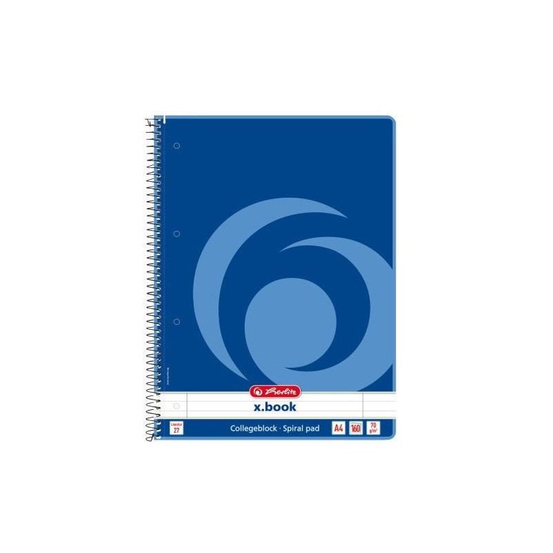 CAIET A4 160F SPIRA DICTANDO X.BOOK HERLITZ