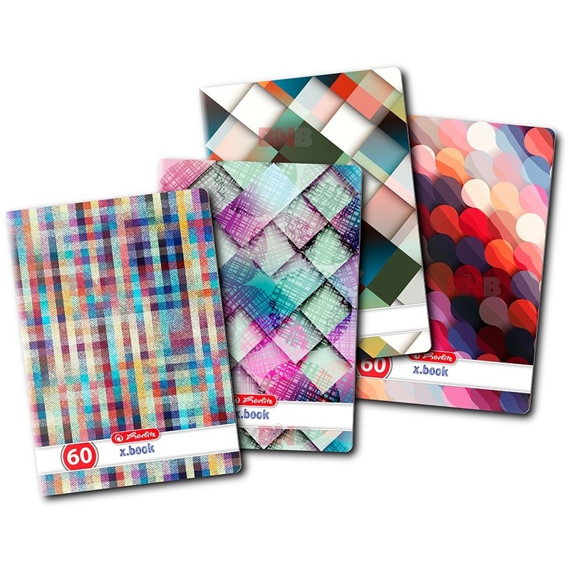 CAIET A4 60F VELIN HOLOGRAFIC HERLITZ, set 5