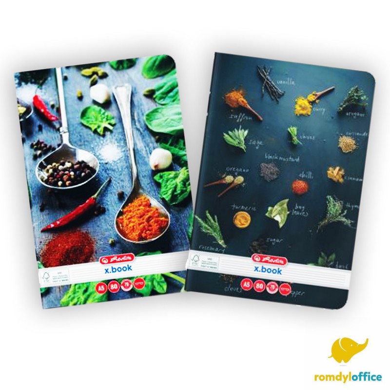 CAIET A5 80F DICTANDO SPICES HERLITZ, set 5