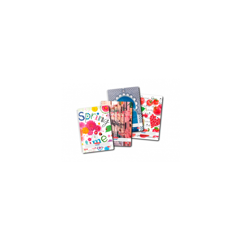 CAIET A5 100F SPIRALA MATEMATICA ENJOY LIFE HERLITZ, set 5