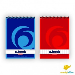 BLOC NOTES A6 50F SPIRA MATEMATICA set 10 HERLITZ