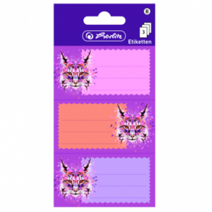 HZ-ETICHETE SCOLARE ANIMALS LYNX 9 BUC/SET