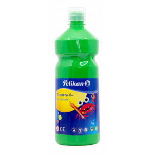 HZ-TEMPERA 1L VERDE PELIKAN