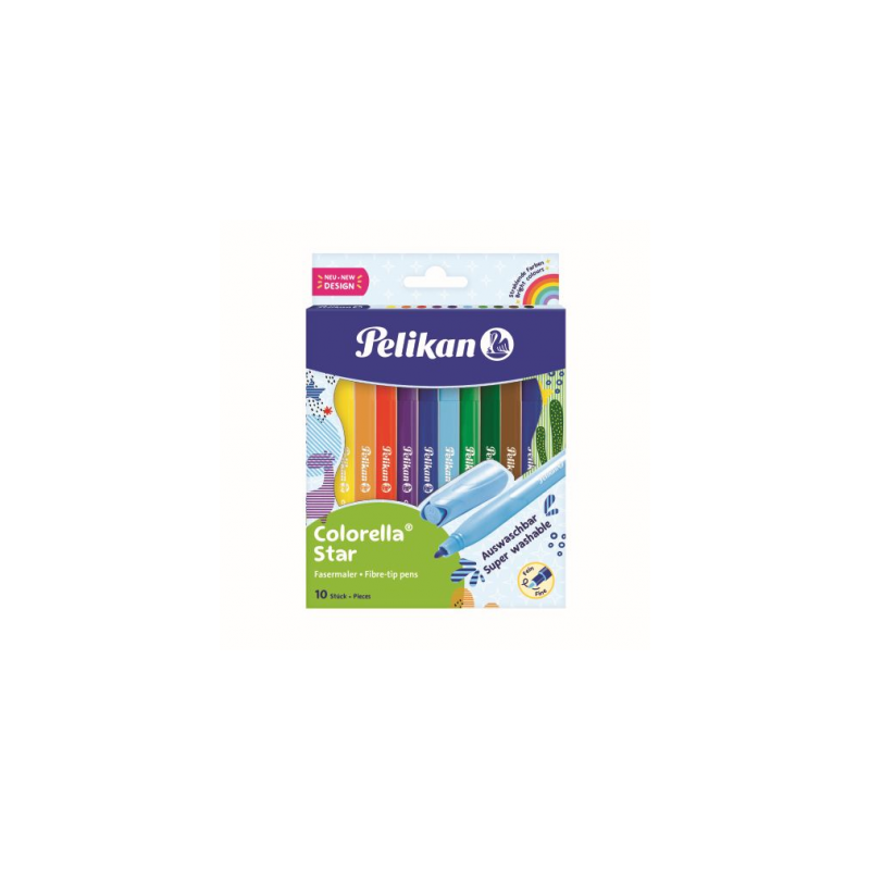 HZ-CARIOCA COLORELLA 10 CUL/SET Pelikan