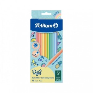 HZ-CREIOANE COLOR PASTEL 12 CUL/SET Pelikan