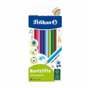 HZ-CREIOANE COLOR 12 CUL/SET HEXAGONALE Pelikan