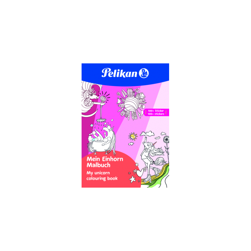 HZ-CARTE DE COLORAT A4 48F 100 ABTIBILDURI UNICORNI