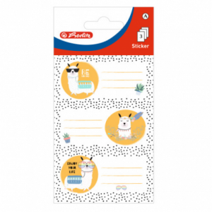 HZ-ETICHETE SCOLARE LLAMA 9 BUC/SET