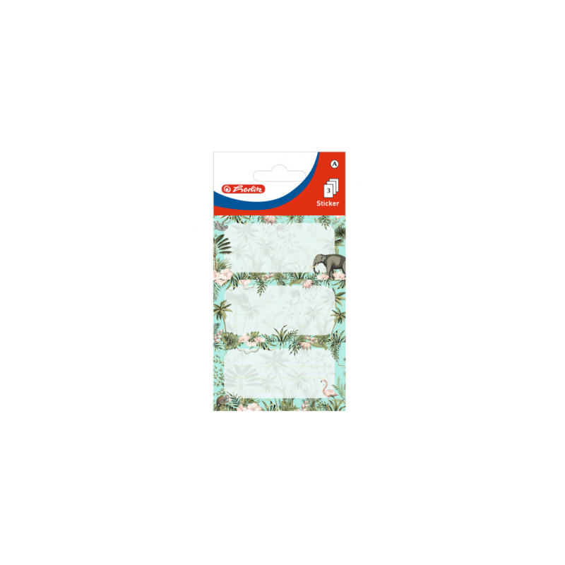 HZ-ETICHETE SCOLARE TROPICAL 9 BUC/SET