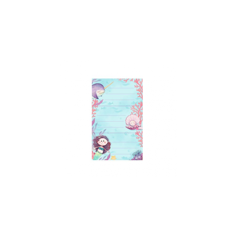 HZ-ETICHETE SCOLARE MERMAID 9 BUC/SET