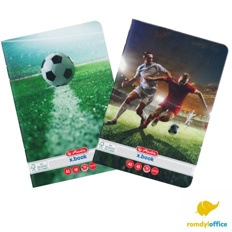 CAIET A5 48F MATEMATICA FOTBAL HERLITZ, set 10