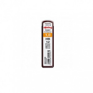 REZERVA MINA CREION MECANIC ROTRING 1.0  HB set 10