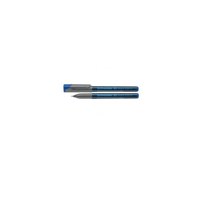 SCH-MARKER FIN PERMANENT 0.4mm COD220S ALBASTRU