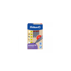 HZ-MARKER PERMANENT 711 ROSU set 10 Pelikan