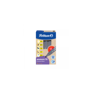 HZ-MARKER PERMANENT 711 NEGRU set 10 Pelikan