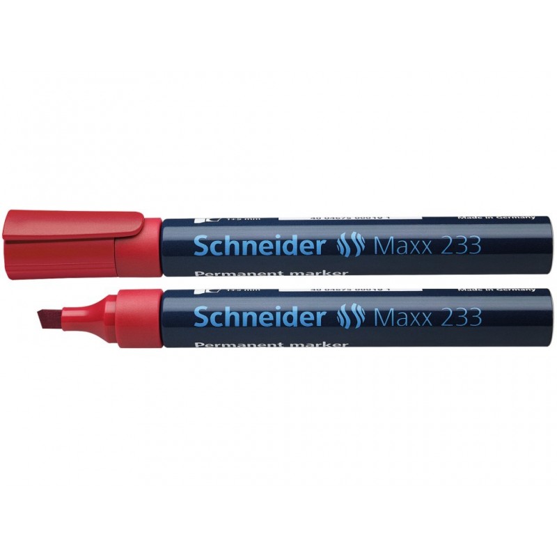 SCH-MARKER PERMANENT VF.ROTUND 1-5mm COD233 ROSU