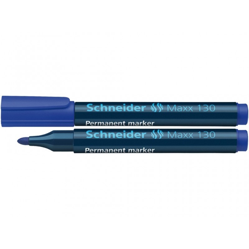 SCH-MARKER PERMANENT VF.ROTUND 1-3mm COD130 ALBASTRU