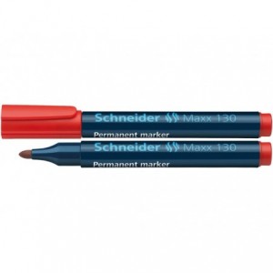 SCH-MARKER PERMANENT VF.ROTUND 1-3mm COD130 ROSU