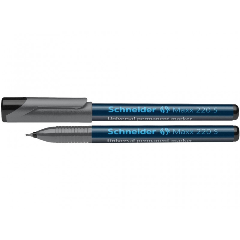 SCH-MARKER FIN PERMANENT 0.4mm COD220S NEGRU