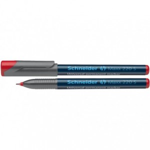 SCH-MARKER FIN PERMANENT 0.4mmCOD220S ROSU