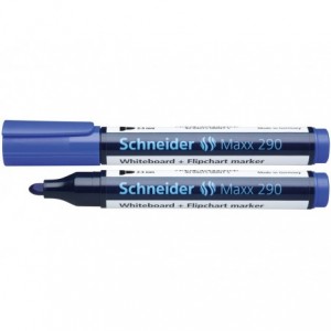 SCH-MARKER WHITEBOARD 290 ALBASTRU set 10