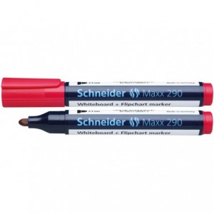 SCH-MARKER WHITEBOARD 290 ROSU set 10