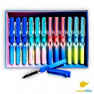 STL-7035M STILOU PENITA ASCUNSA CU STERGERE SET 12