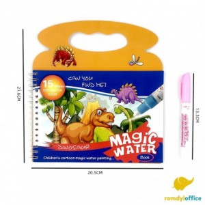 BH2-03 CARTE COLORAT CU APA DINO, bax 300