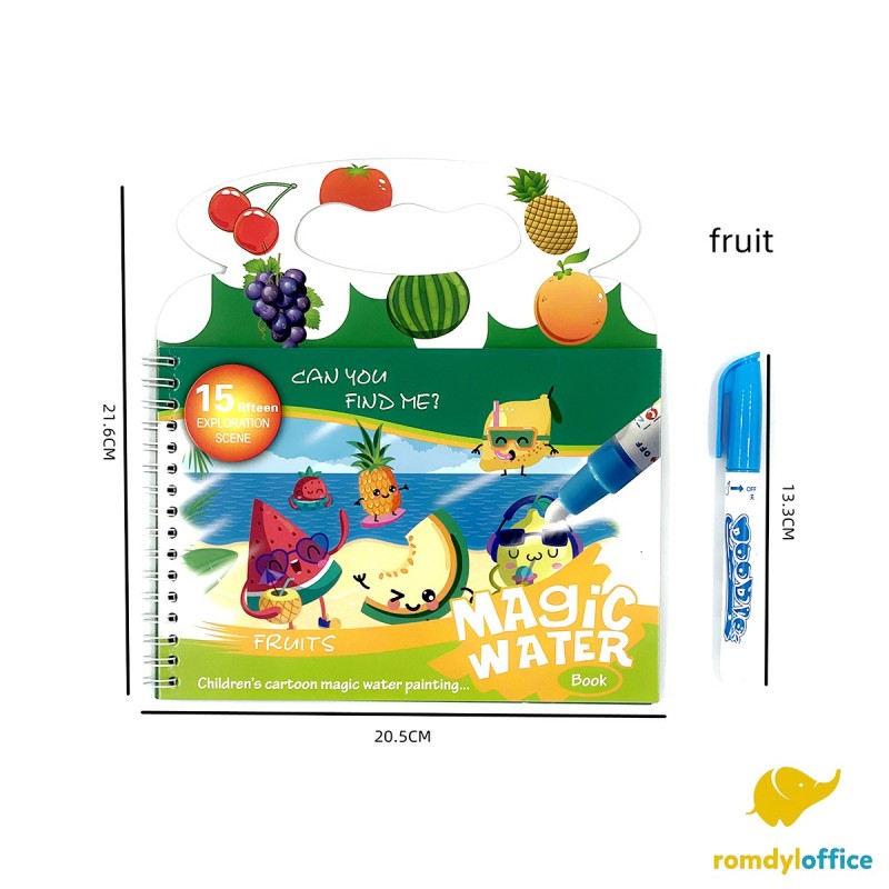 BH2-05 CARTE COLORAT CU APA FRUCTE, bax 300