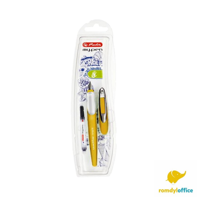 HZ-BLISTER STILOU MY PEN M GALBEN/ALB Herlitz