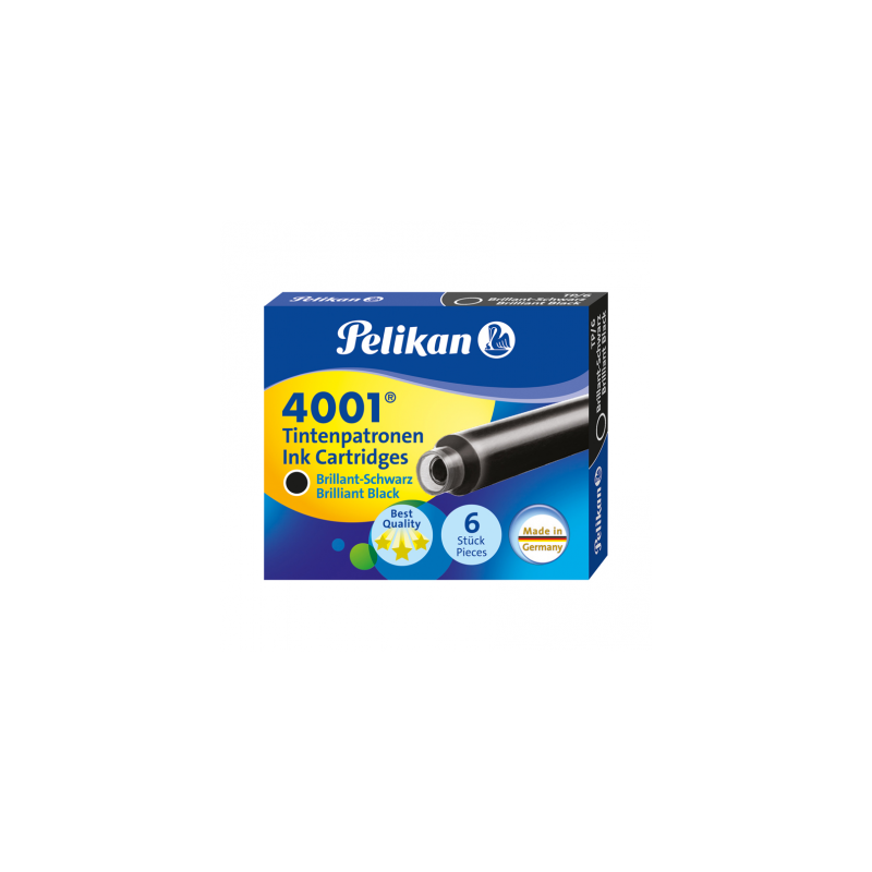 HZ-PATROANE MICI 6/SET NEGRU 10/CUTIE Pelikan