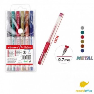 MC023-9 PIX CU GEL GLITTER 6 BUC/SET