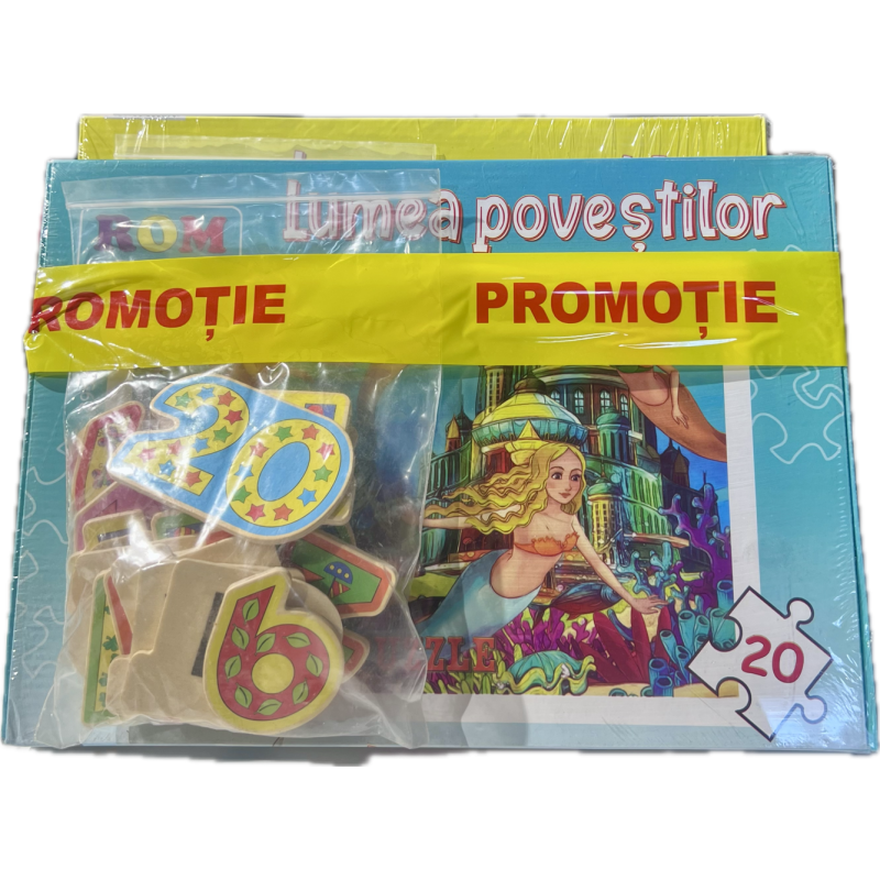 PROMO PUZZLE 20 PIESE+SET MAGNETI