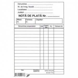 NOTA DE PLATA OSPATAR A6 2EX
