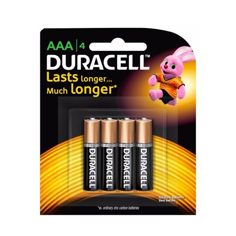 BATERIE DURACELL AAA R3 4/SET