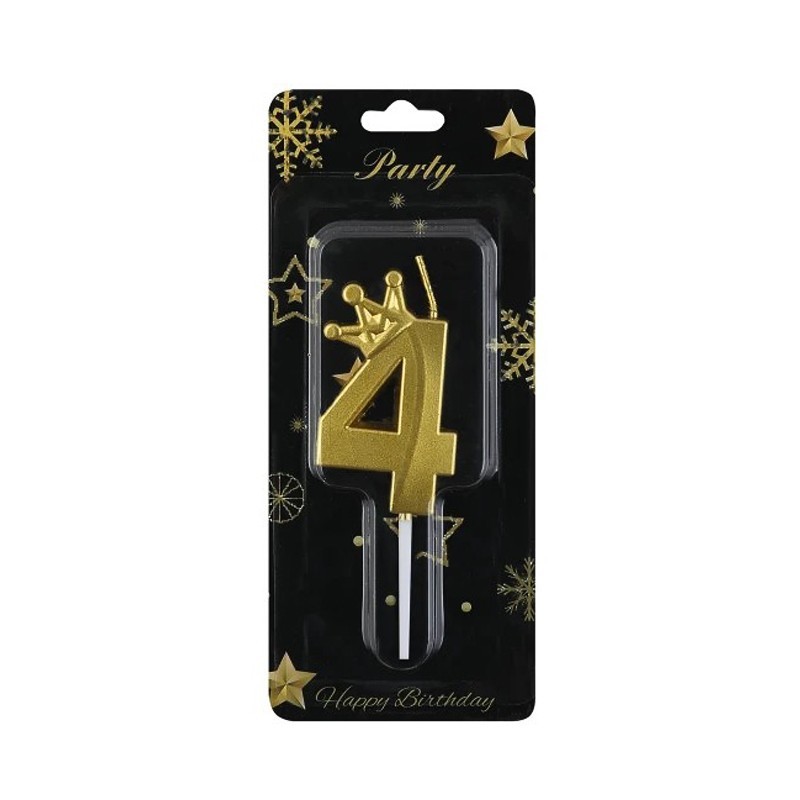 LUM-2 LUMANARE ANIVERSARA GOLD C4