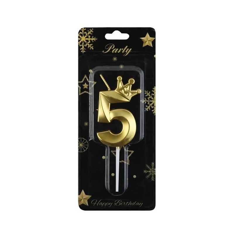 LUM-2 LUMANARE ANIVERSARA GOLD C5