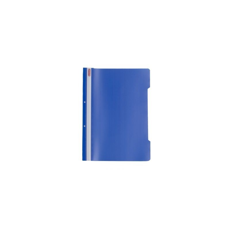 DS-HZ  Dosare Plastic cu sina ALBASTRU Herlitz