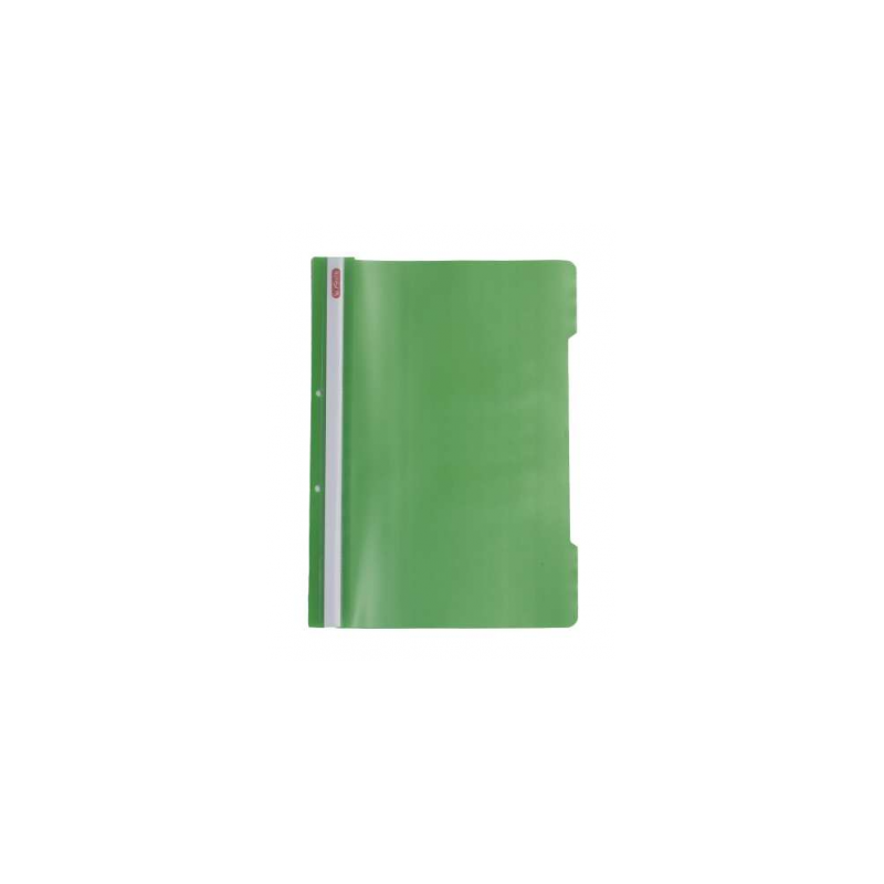 DS-HZ  Dosare Plastic cu sina VERDE Herlitz