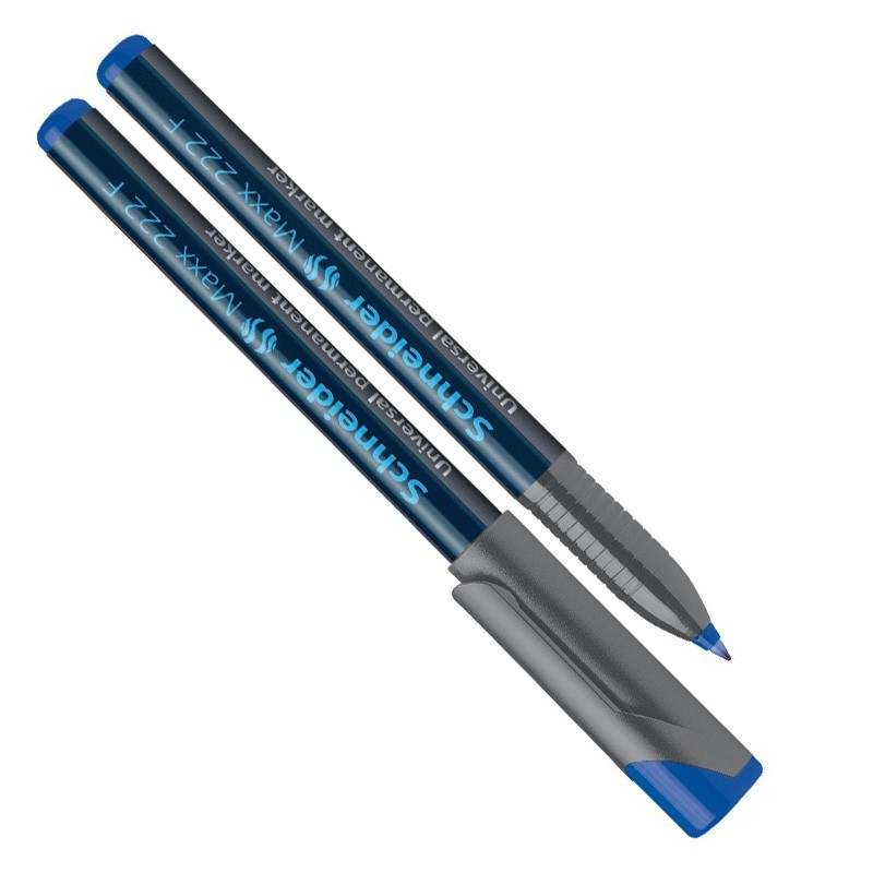 SCH-MARKER FIN PERMANENT ALBASTRU 0.7mm COD222F
