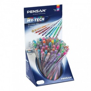 PIX PENSAN MY TECH 0.7MM COLOR set 60
