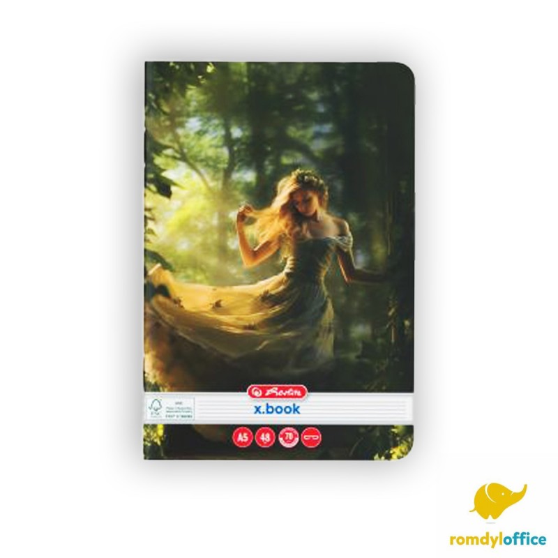 CAIET A5 48F DICTANDO FAIRY TALE  HERLITZ, set 10