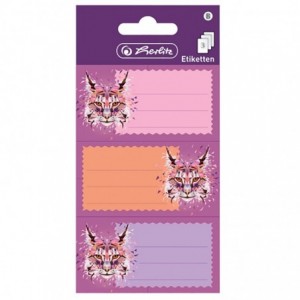 HZ-ETICHETE SCOLARE ANIMALS LYNX 9 BUC/SET