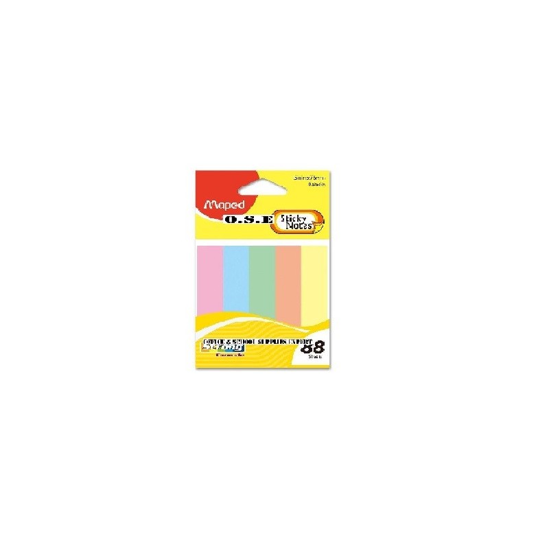 STK-1 NOTES ADEZIV 76*101 5CUL 100FILE
